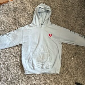 Riot Society Hoodie : baby blue size small